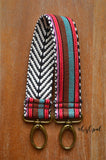 Hand Made Purse Strap, authentic "Javana" Chevron Back, EXTRA SHORTY Strap, approx. 17.5 inches