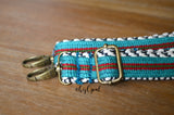 Hand Made Purse Strap, 1 inch wide, "Baja" and "Sedona" Chevron Back Adjustable Skinny Straps