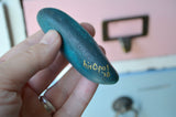 Chili Pepper Painted Rock, Hand Painted Stone, Kitchen Decor, Chili Pepper Decor