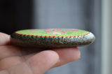 Valentine Painted Rock, Hand Painted Stone, Heart Art, hisOpal Rocks, gift for her