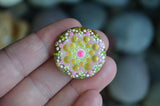Cute Fridge Magnets, Painted Rock Magnets, Mini Mandala Magnets, Refrigerator Magnet