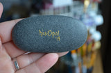 Sun Painted Rock, Hand Painted Stone, Sunshine Art, hisOpal Rocks, gift for her, gift for him, unique gift