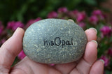 Painted Rock, Prayer Rock, Wedding Cake Mandala, Jewel Drop Mandala, Hand Painted Rock, Decor