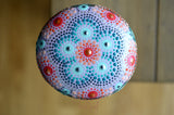 Lavender Mandala Stone, New Mommy Gift, Baby Shower, Hand Painted Rock, Easter Gift