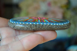 Sun Painted Rock, Hand Painted Stone, Sunshine Art, hisOpal Rocks, gift for her, gift for him, unique gift