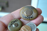 Fridge Magnet Set, Painted Rock Magnets, Lotus Flower Magnet, Mini Mandala Magnet