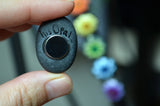 Set of Six Magnets, Hand Painted Stones, Rainbow Magnets