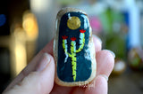 Painted Rock Desert, Cactus Decor, Cactus Rock, Hand Painted Rock, Saguaro Cactus Gift