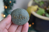 Mandala Stone, Decor Neon Pink, Baby Shower Gift, Housewarming Gift, Painted Rock