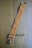 Hand Made Adjustable Purse Strap Extender, Camel Polystrap, 7.5 to 11 inches