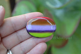 Cute Fridge Magnet, Painted Rock Magnet, Mini Sunset Magnet, Refrigerator Magnet, Kitchen Decor
