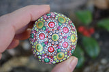 Mandala Stone Trio, Painted Rocks, Hand Painted Rocks, Meditation Stones, Set of Three
