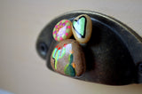 Cute Fridge Magnets, Hand Painted Rock, Mini Magnets, 3 Refrigerator Magnets
