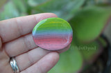 Cute Fridge Magnet, Painted Rock Magnet, Mini Sunset Magnet, Refrigerator Magnet, Kitchen Decor