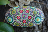Mandala Stone Trio, Painted Rocks, Hand Painted Rocks, Meditation Stones, Set of Three