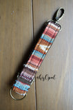 Hand Made Adjustable Purse Strap Extender, Esperanza, Brown Back, 7.5 to 11 inches