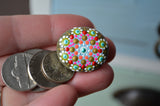 Cute Fridge Magnets, Painted Rock Magnets, Mini Mandala Magnets, Refrigerator Magnet, Kitchen Decor, Housewarming