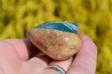 Painted Rock Desert, Cactus Rock, Midnight Cactus Garden, Hand Painted Rock