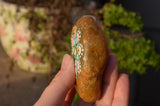 Mandala Stone, Painted Rock, Mandala Rock, Jewel Drop Mandala, Hand Painted Rock