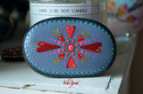Valentine Painted Rock, Hand Painted Stone, Heart Art, hisOpal Rocks, gift for her