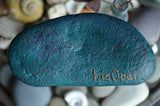 Painted Rock Desert, Cactus Rock, Hand Painted Rock, Southwestern, Galaxy Night Sky