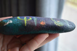 Painted Rock Desert, Cactus Rock, Hand Painted Rock, Southwestern, Galaxy Night Sky
