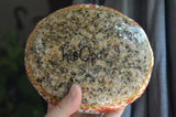 Painted Garden Stone, Mandala Stone, Hand Painted Rock, Garden Decor, Gardener's Gift