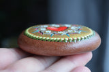 Simple "I love you" hand painted stone, heart stone, gift for her, painted rock