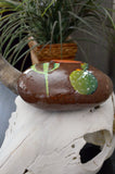 Painted Rock Desert, Large Cactus Rock, Cactus Garden, Hand Painted Rock, Southwestern