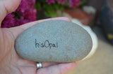 Painted Rock Desert, Cactus Rock, Night Cactus Garden, Hand Painted Rock, Southwestern