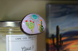 Cactus Fridge Magnet, Painted Rock Magnet, Mini Cactus Magnet, Refrigerator Magnet, Kitchen Decor, Housewarming Gift, Saguaro Cactus Art