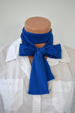 Neck tie  Light Navy Blue Lightweight Scarf Blue Sash Belt Navy Neck Bow Navy Blue Tie Hair Tie - hisOpal Swimwear - 4