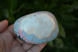 hand painted rock, mountain scene, mountain paperweight, outdoorsman gift