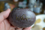 Painted Rock Mandala, Desktop Decor, Sacred Geometry, Hand Painted Rock Art, Boho