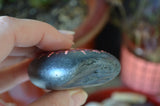Pink Sunburst Mandala Stone, Hand Painted Rock, Unique Decor Red, Meditation Stone