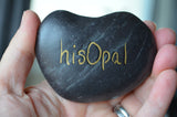 Painted Rock Purple, Mandala Stone, Heart Shaped Rock, Hand Painted Rock Art, Decor Art