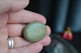 Prayer Rock, Small Mandala Stone, Hand Painted Rock, Boho Decor Art, Small Gift Item