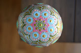 Hand Painted Rock, Soft Mandala Stone, Jewel Drop Mandala, Mandala Art, Boho Decor, Wedding Gift