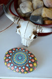 Southwestern Decor, Mandala Stone, Boho Decor, Housewarming Gift, Painted Rock Gift