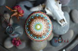Southwestern Decor, Mandala Stone, Boho Decor, Housewarming Gift, Painted Rock Gift