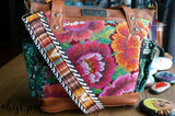 Hand Made Purse Strap, "Esperanza" Chevron Back, Over the Shoulder Strap 29 inches