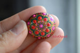 Small Mandala Stone, Hand Painted Rock, Mini Mandala, hisOpal Rocks, Gift for Her