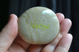 Small Mandala Stone, Bohemian Decor, Hand Painted Rock, Meditation Stone, Boho Gift